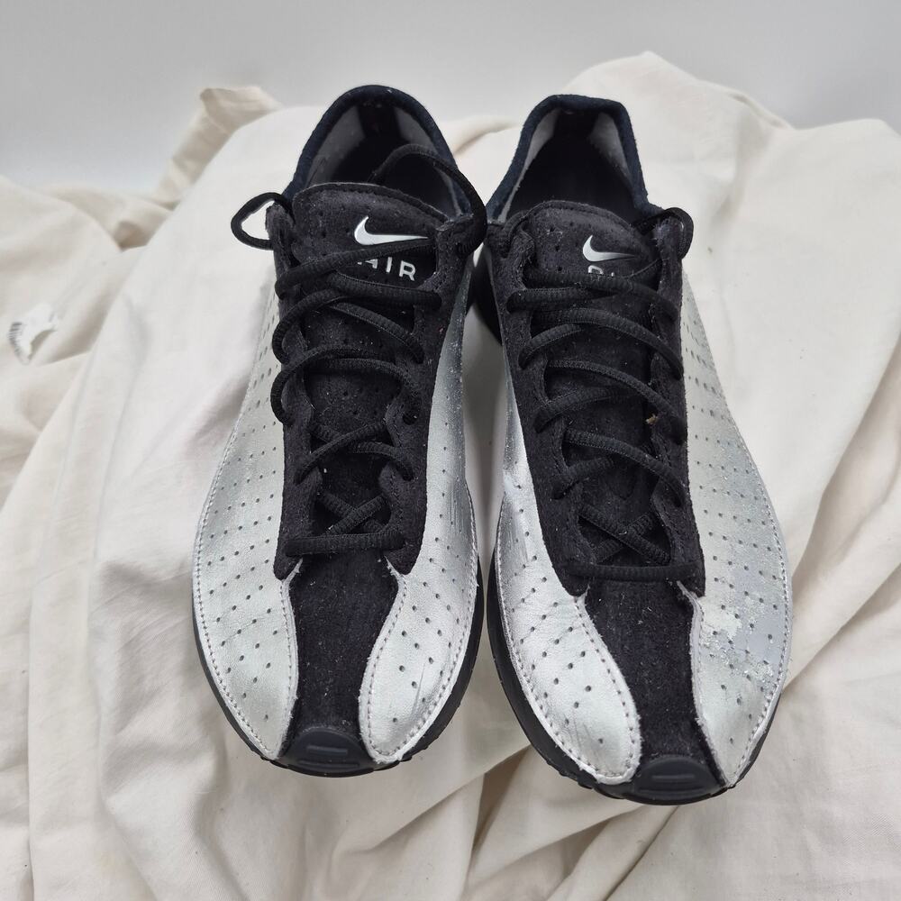 Nike Air Superfly Metallic Silver and Black Women's Size 9.5